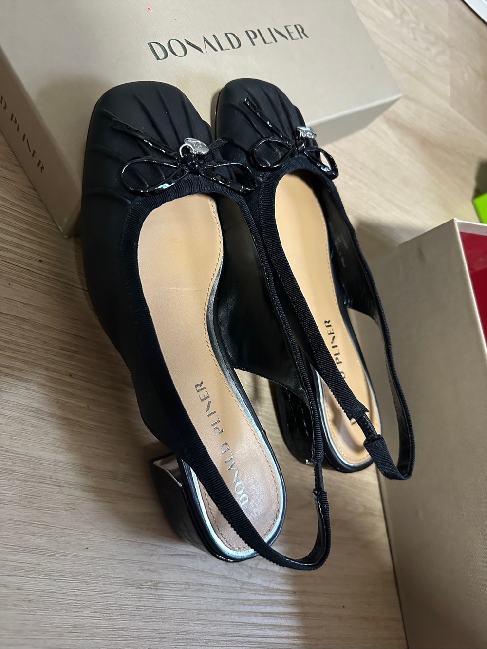 Donald Pliner Dara Slingback Square Toe Pump